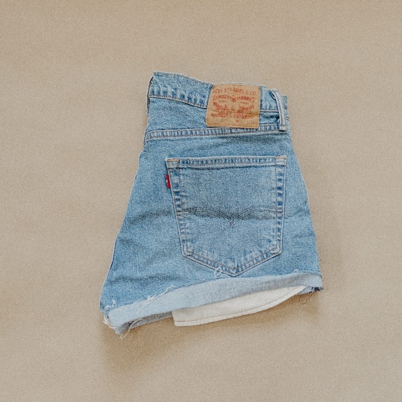 Levi's Pants - Vintage Levi's 34" Hi-Rise Mom Cutoffs